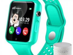 Ceas cu GPS Copii iUni Kid98, Telefon incorporat, Touchscreen 1.54 inch, Bluetooth, Notificari, Came